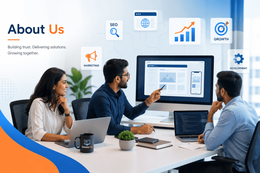 About Us WebsiteDad