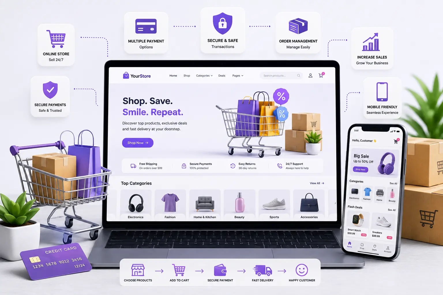 Ecommerce Website Development
